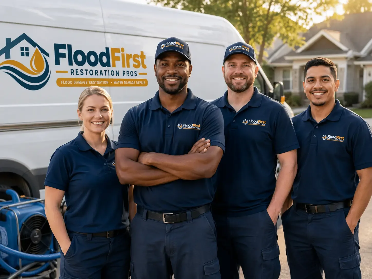 Flood Damage Restoration company in Van Horne, IA
